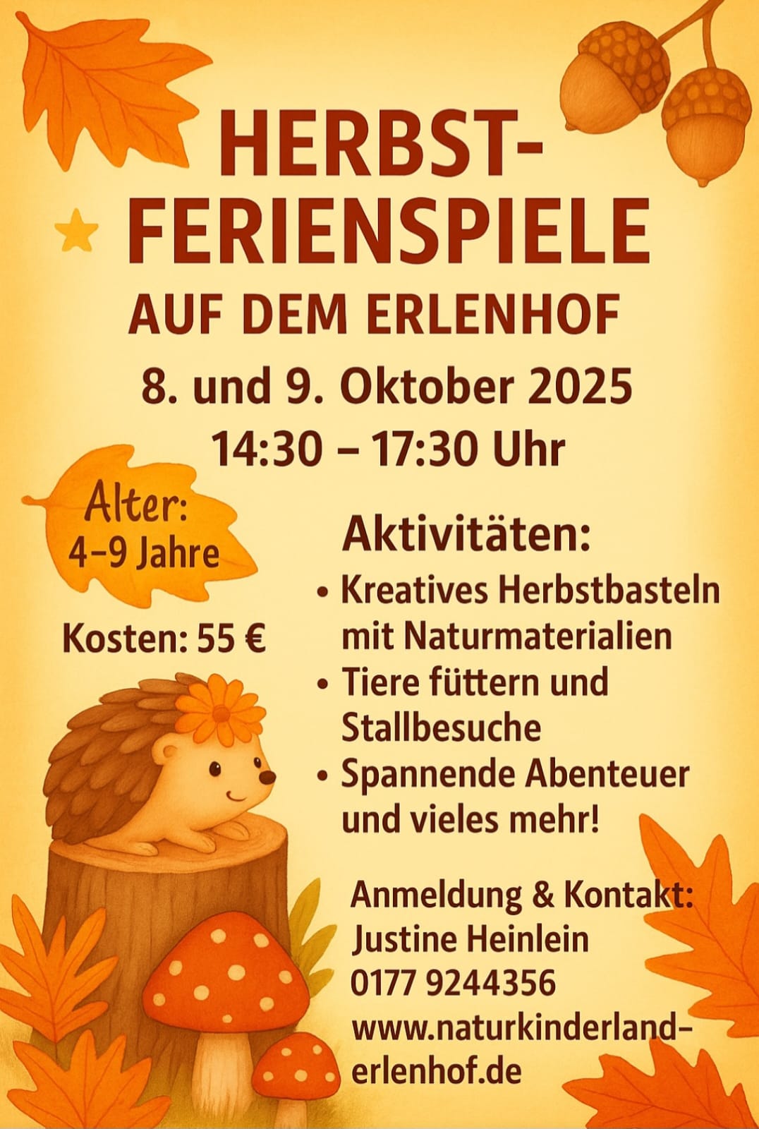 Ferienspiele Herbst 2025